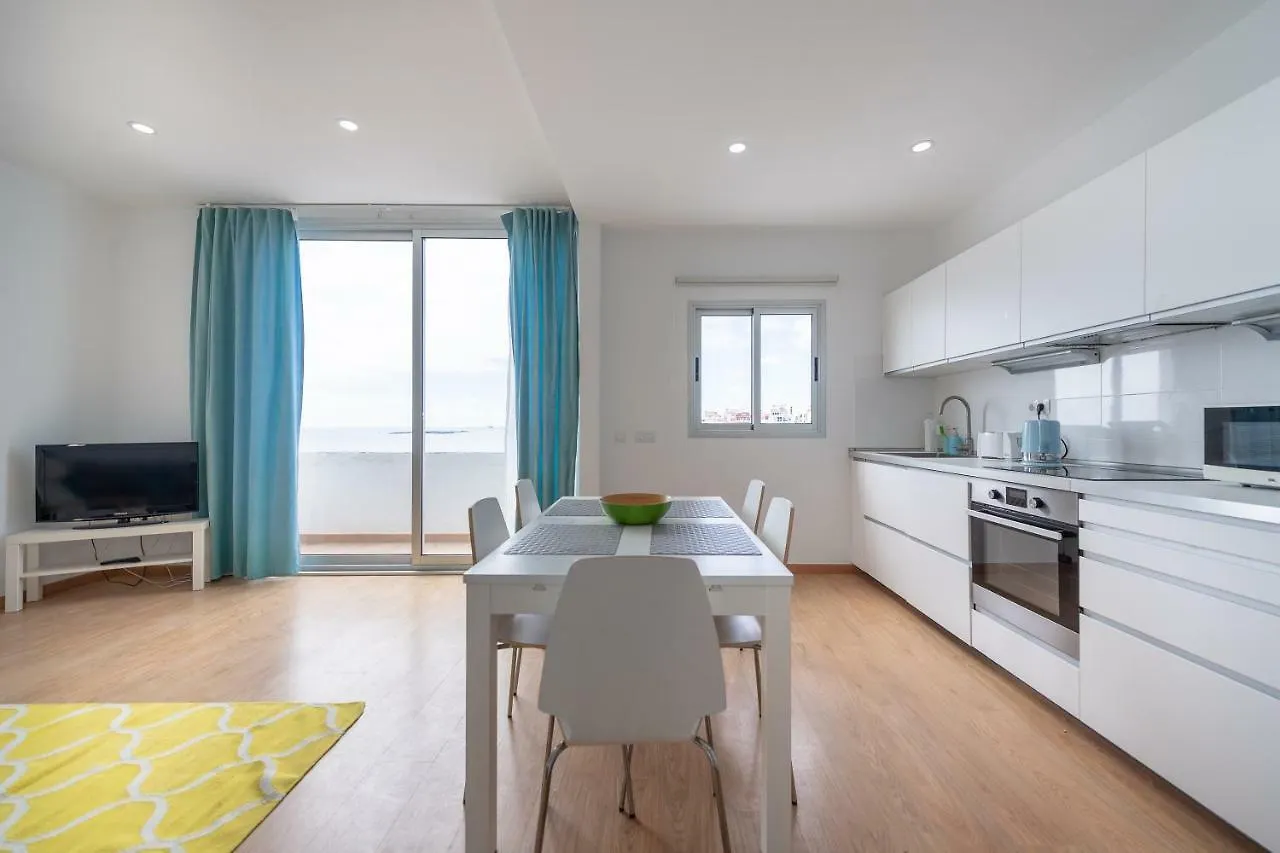 Vista Playa Y Mar - Sea View, Wifi And Ac Apartman Melenara 0*,