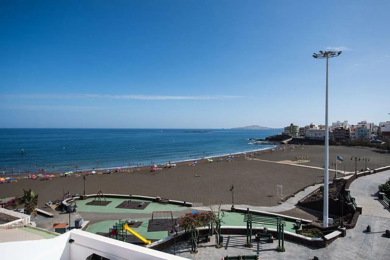 Apartamento Vista Playa Y Mar - Sea View, Wifi And Ac Melenara